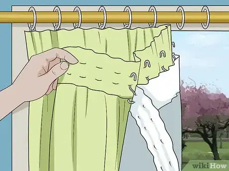 Image titled Line Curtains Step 11
