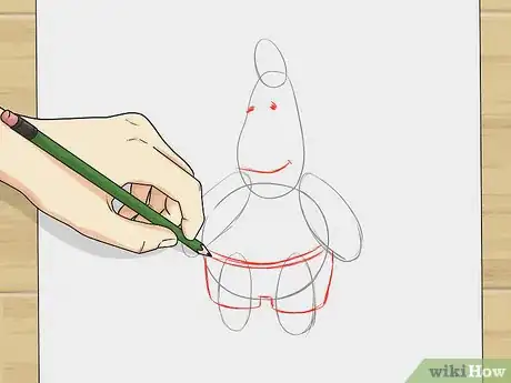 Image titled Draw Patrick from SpongeBob SquarePants Step 3