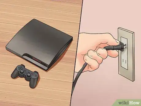 Image titled Disassemble a PS3 Fat to Clean Step 1