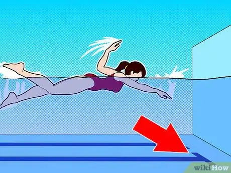 Image titled Perform a Flip Turn While Swimming Step 2