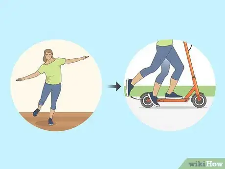 Image titled Ride a Two Wheeled Scooter Step 10