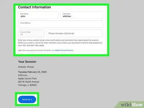 Image titled Make an Apple Store Appointment Step 20