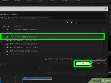 Image titled Locate a File in Premiere Pro Step 6