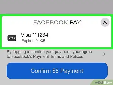 Image titled Send and Request Money with Facebook Messenger Step 9