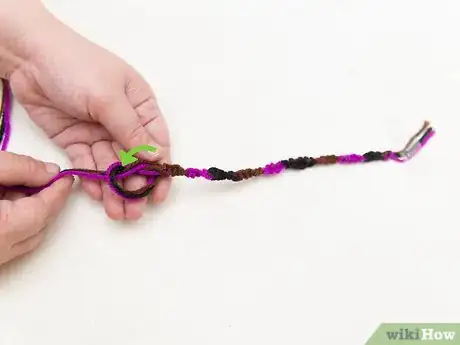 Image titled Make Bracelets out of Thread Step 23