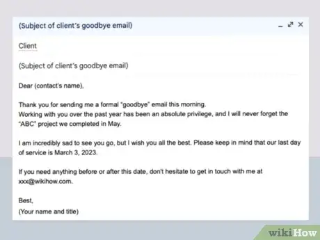 Image titled Reply Letter to Goodbye Email from Client Step 14