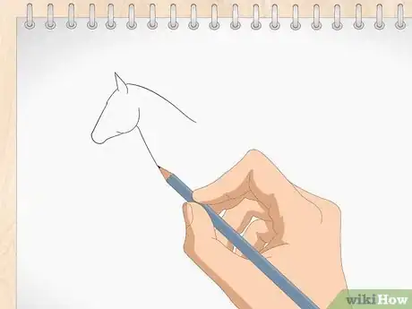 Image titled Draw a Simple Horse Step 5