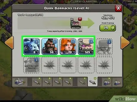 Image titled Do Gowipe for TH8 in Clash of Clans Step 1