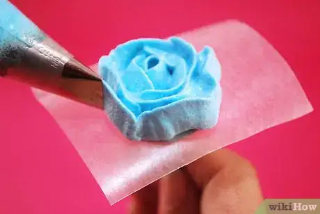 Image titled Make a Rose With Cake Icing Step 6