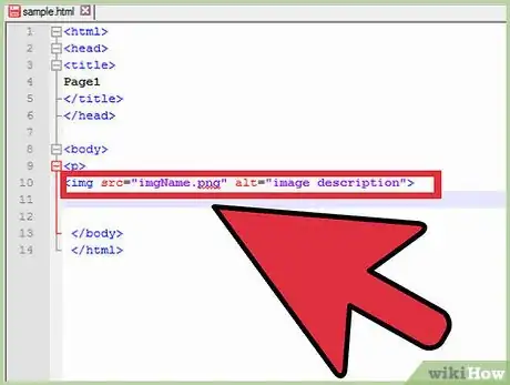 Image titled Center an Image in HTML Step 2