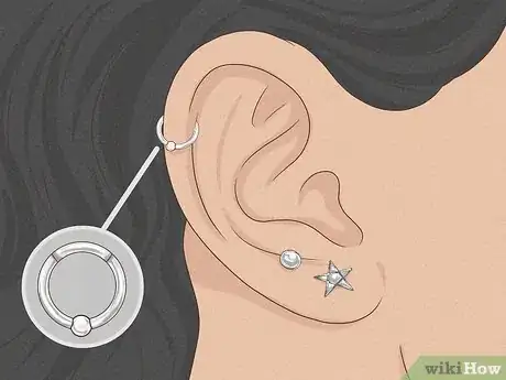 Image titled Is It Safe to Pierce Your Own Cartilage Step 26