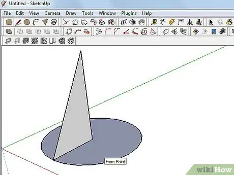 Image titled Make a Cone in Google SketchUp Step 2