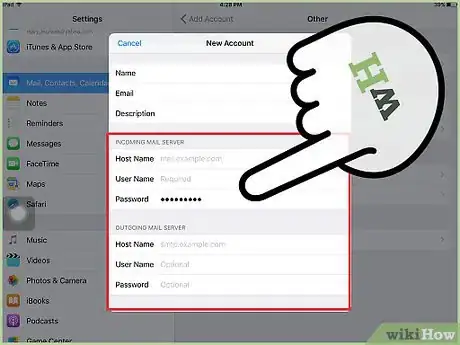 Image titled Set up Email on an iPad Step 18