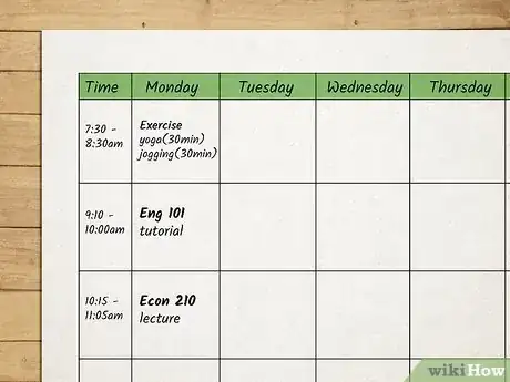 Image titled Make a Study Timetable Step 9