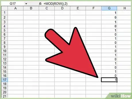 Image titled Select Alternate Rows on a Spreadsheet Step 5