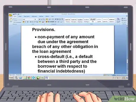 Image titled Write a Loan Agreement Step 13