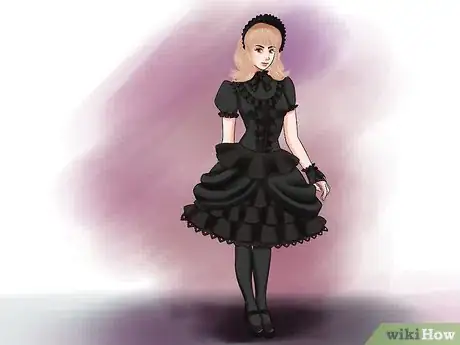 Image titled Be a Gothic Lolita Step 6