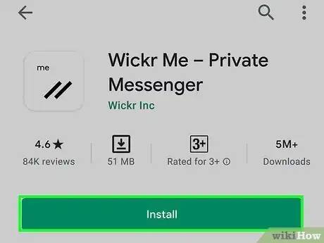 Image titled Chat on Wickr Step 1