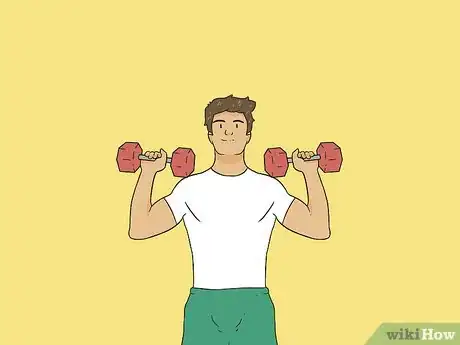 Image titled Dumbbell Press Step 7