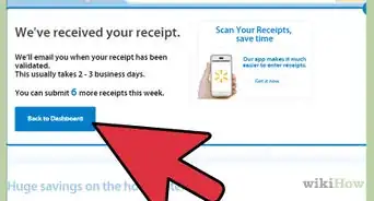 Enter Receipts for Walmart's Savings Center via the Walmart Website