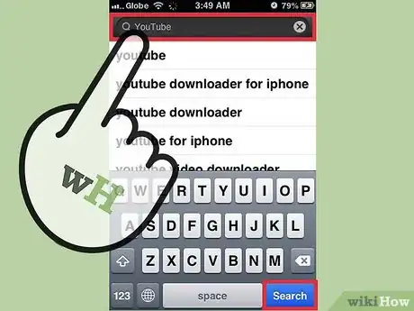 Image titled Use the YouTube App on an iPhone Step 3