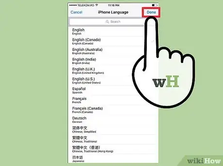 Image titled Change the Language on a Cell Phone Step 5