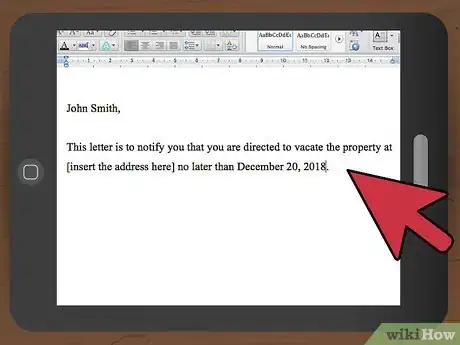 Image titled Write an Eviction Letter Step 2