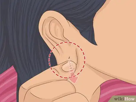 Image titled Put Your Earring Back when It Won't Go in Step 3