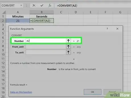 Image titled Convert Measurements Easily in Microsoft Excel Step 14