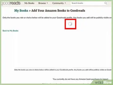 Image titled Add a Purchased Book from Amazon to Goodreads with the Add Amazon Book Purchases Feature of Goodreads Step 4