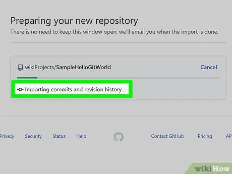 Image titled Import a Repository on Github Step 8