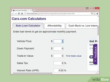 Image titled Calculate Finance Charges on a New Car Loan Step 4