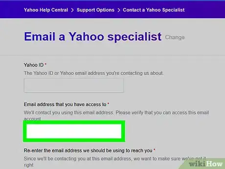 Image titled Contact Yahoo Step 3