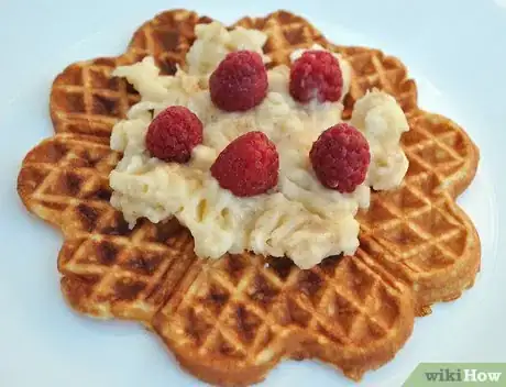 Image titled Make Waffles with Pancake Mix Step 9