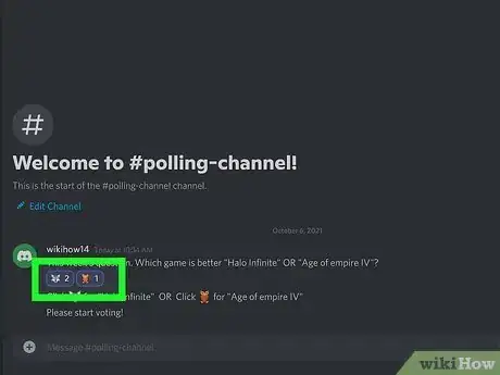 Image titled Create a Poll in a Discord Chat on a PC or Mac Step 9