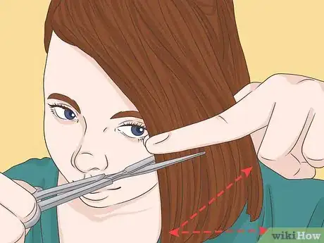 Image titled Cut Your Own Bangs Step 14