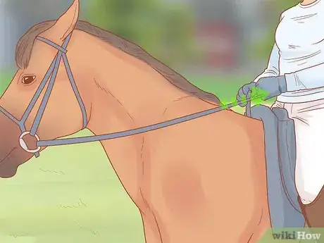 Image titled Control and Steer a Horse Using Your Seat and Legs Step 9