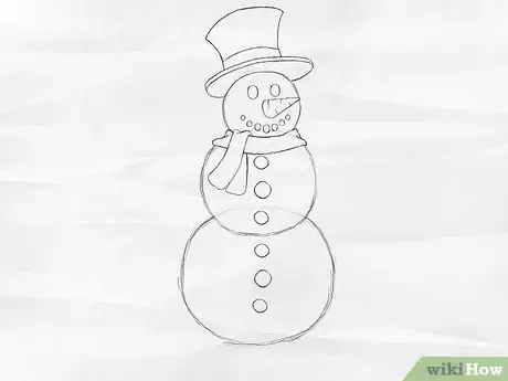 Image titled Draw a Snowman Step 5