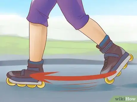 Image titled Rollerblade Backwards Step 11