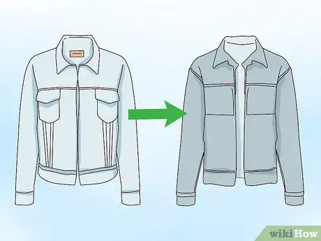 Image titled Shrink a Denim Jacket Step 2