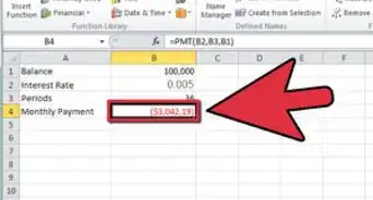 Calculate a Monthly Payment in Excel