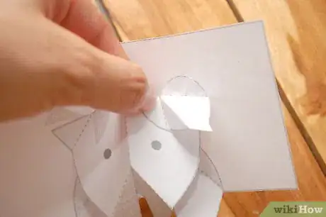 Image titled Make a Pig Pop up Card (Robert Sabuda Method) Step 25