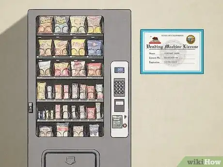 Image titled Get a Vending Machine License Step 1