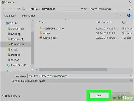 Image titled Save a Web Page as a PDF in Google Chrome Step 9