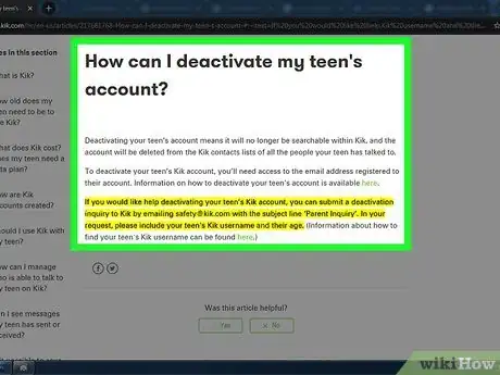 Image titled Deactivate a Kik Account Step 17