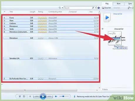 Image titled Save a Printable List of Your Songs in Windows Media Player Step 5