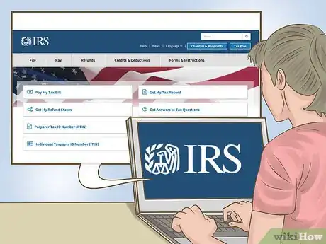 Image titled Get an IRS Transcript Step 1