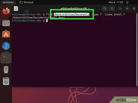 Image titled Find a File in Linux Step 2
