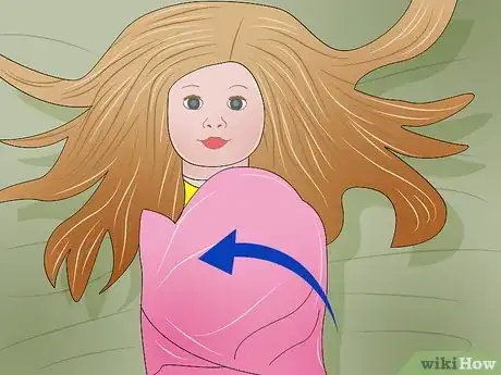Image titled Condition Your American Girl Doll's Hair Step 6