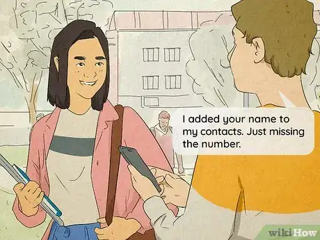 Image titled Ask a Girl for Her Number in a Funny Way Step 5